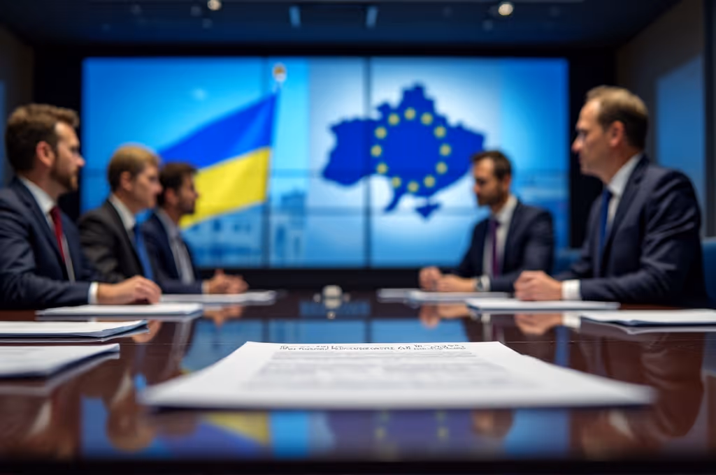 EU-Ukraine-Kredit: Wer zahlt, wenn Russland nicht zahlt? | Symbolbild KI-generiert © 2026 EMH AG JS by Flux