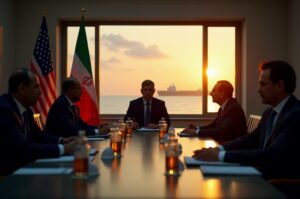 Nahost-Waffenstillstand: Trump unter Druck, Teheran am Zug | Symbolbild KI-generiert © 2026 EMH AG JS by Flux