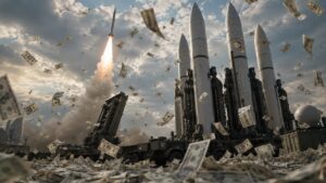 Amerikas Raketenarsenal: Aufrüstung fürs Wachstum | Symbolbild KI-generiert © 2026 EMH AG JS by OpenAI 5.5